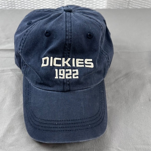 Dickies 1922 Navy Blue Adjustable Baseball Cap Hat - Picture 1 of 6